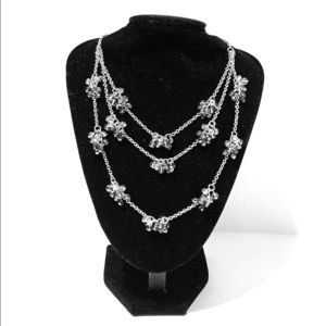 Coldwater Creek 3 Strand Beaded Necklace